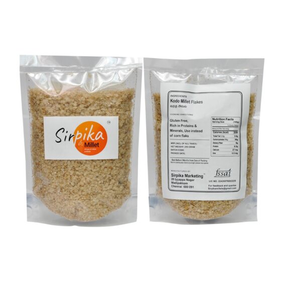 kodo millet flakes both