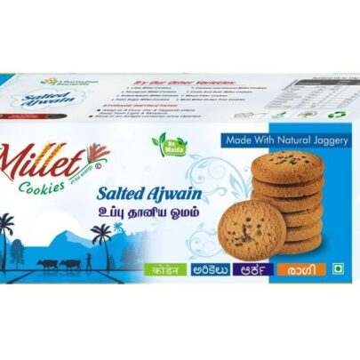 Salt Ajwain Millet Cookies