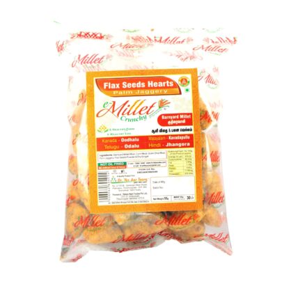 Banyard Millet Flax Seeds Front-min