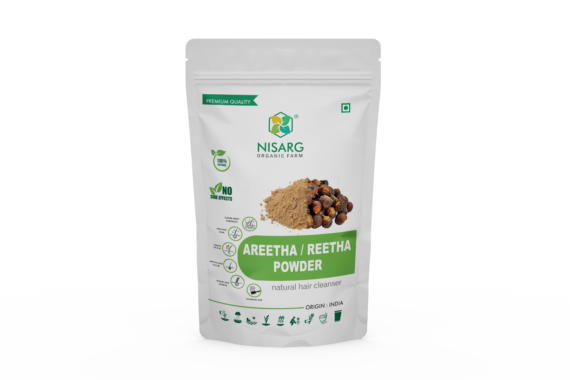 Nisarg Organic Aretha/ Reetha/ Soapnut Powder