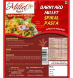 barnyard millet spiral pasta