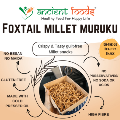 foxtail millet muruku