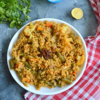 kod millet vegetable biryani mix