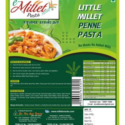 little millet penne pasta