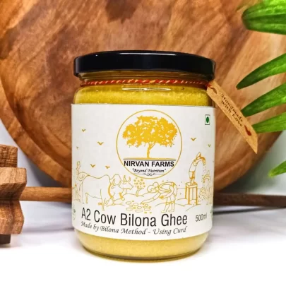 nirvan farms cow ghee 500