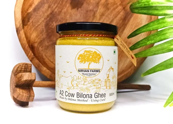 nirvan farms cow ghee 500