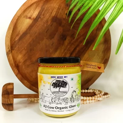 nirvan farms cow ghee 500 organic