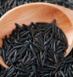 raw black rice