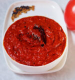 red chilli tomato pickle