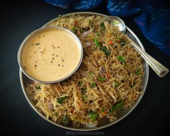 pearl millet vermicelli upma