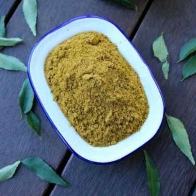 spicy curry leaf powder