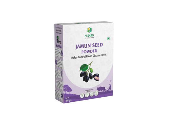 Nisarg Organic Jamun Seeds Powder