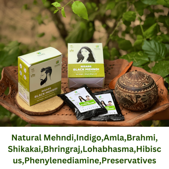 Nisarg Organic Herbal Black Mehndi