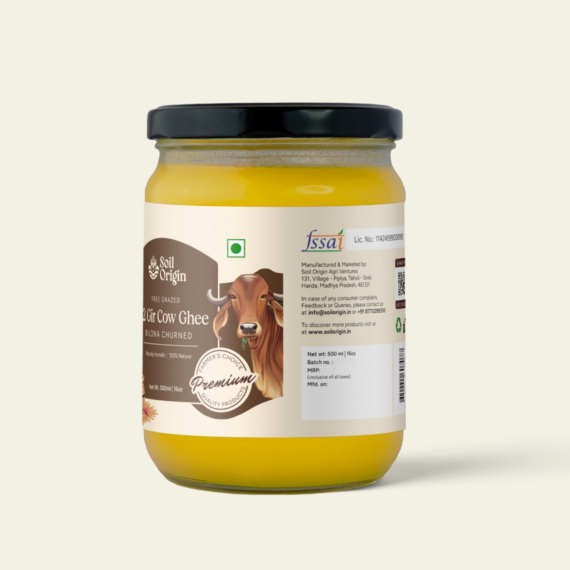 Soil Origin A2 Gir Cow Ghee (Bilona Churned) - Image 3