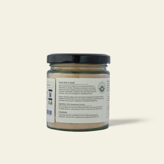 Soil Origin Sandalwood Powder - 80 Gm