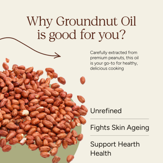 Soil Origin Wood Pressed Groundnut Oil