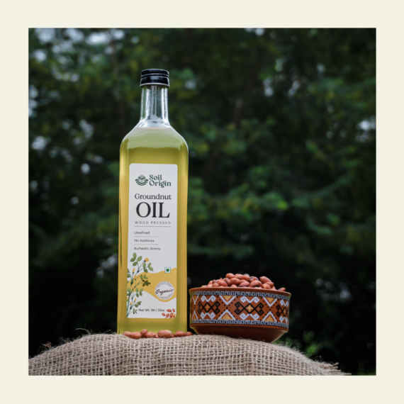 Soil Origin Wood Pressed Groundnut Oil