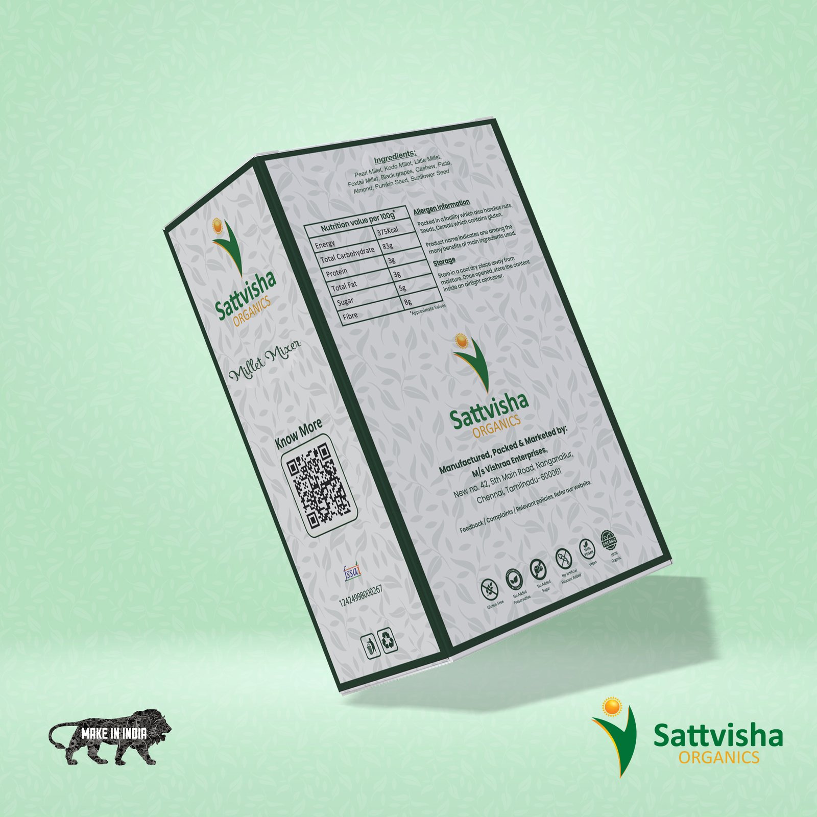 Sattvisha Millet Mixer (pack of 3) - Image 3