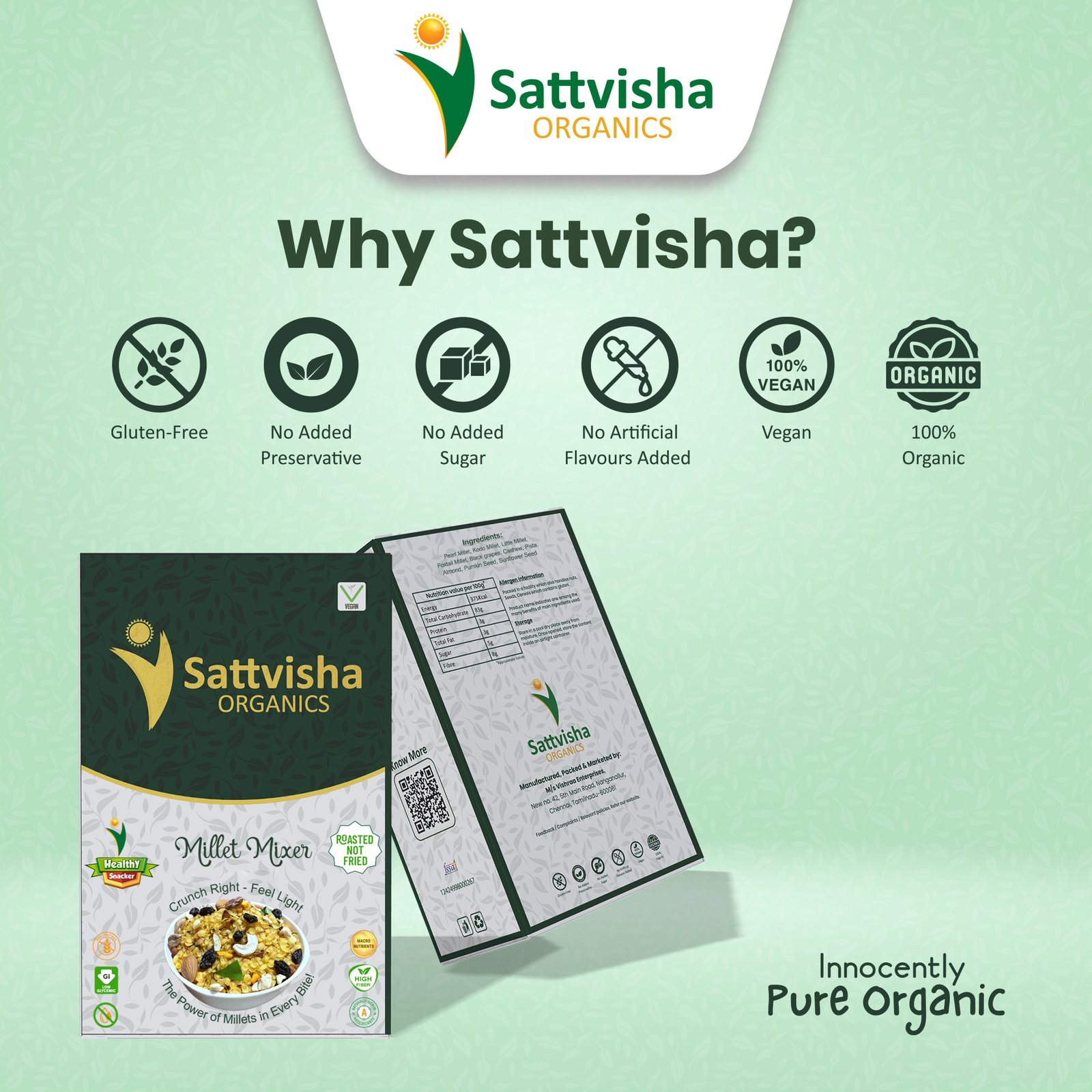 Sattvisha Millet Mixer (pack of 3) - Image 4