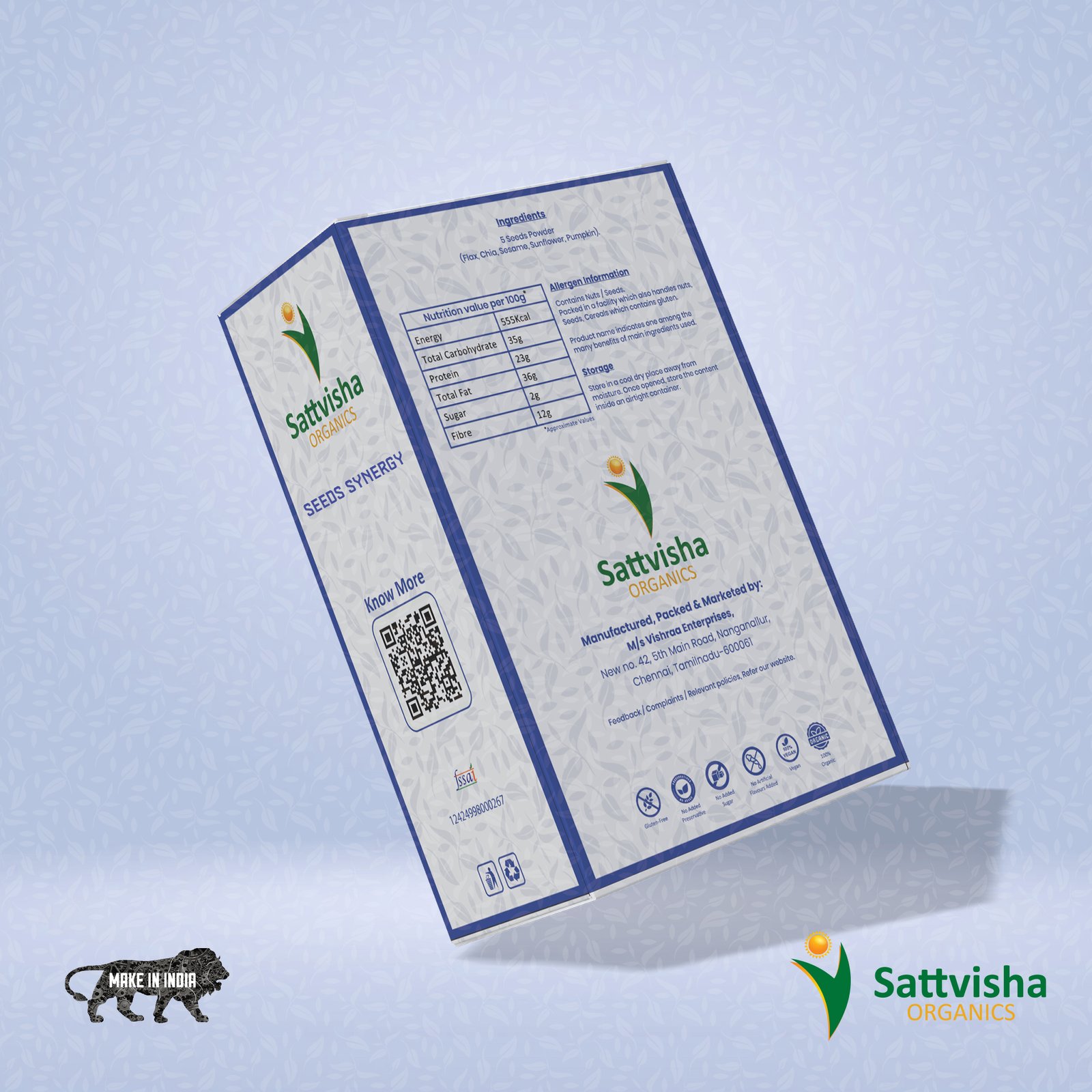 Sattvisha Seeds Synergy (pack of 3) - Image 3