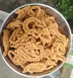 Premium & Naturally farmed Mysore Malliga rice Murukulu with Wood-Pressed (Naturally farmed)Groundnut Oil and Himalayan Pink salt