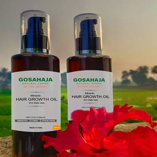 Miracle Hair Growth Oil (100% Pure & Natural) For Smooth | Long | Thick Hair