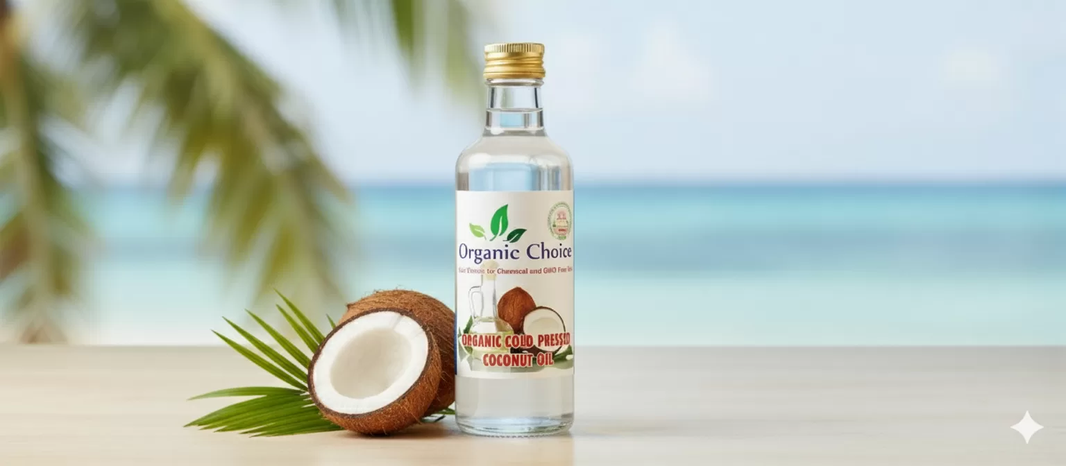 ORGANIC COCONUT OIL 1 Litre