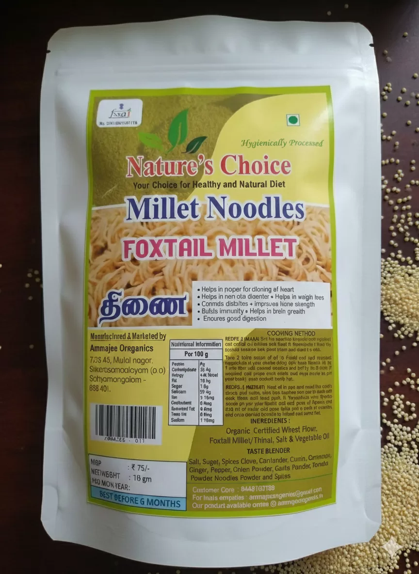 FOXTAIL MILLET /THINAI NOODLES , 175G