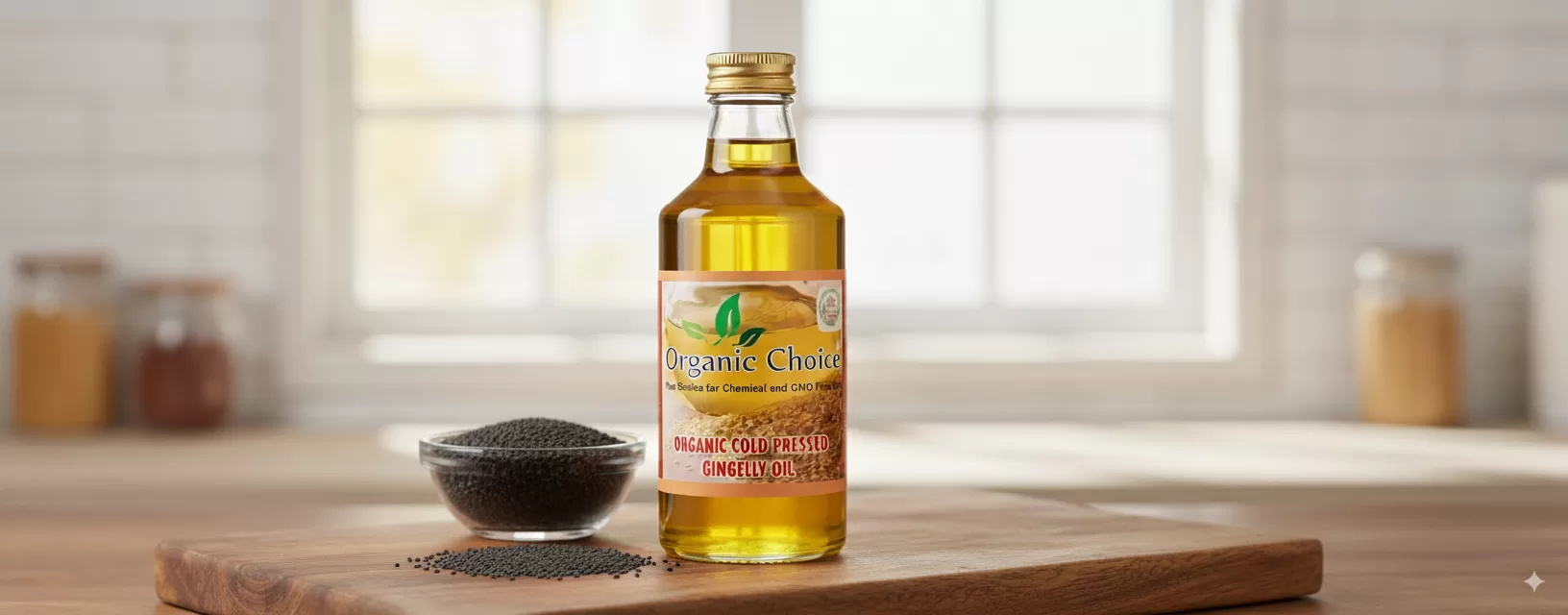 Cold Pressed Gingelly / Sesame Oil 1 Lit