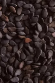 black sesame seeds